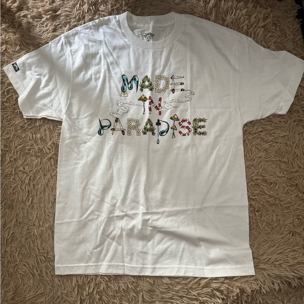 Made In Paradise Logo White T-shirt Men’s Large (new without tags)